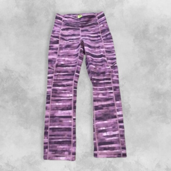 Lululemon Speed Up 21" Cropped Leggings Medium Rise Shadowed Smoked Mullberry W - Picture 3 of 6